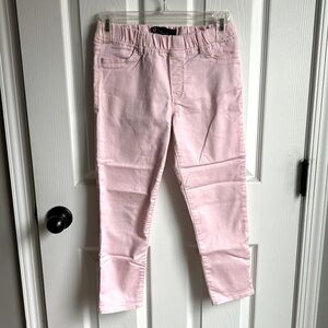 Girls Gap pink cropped pants